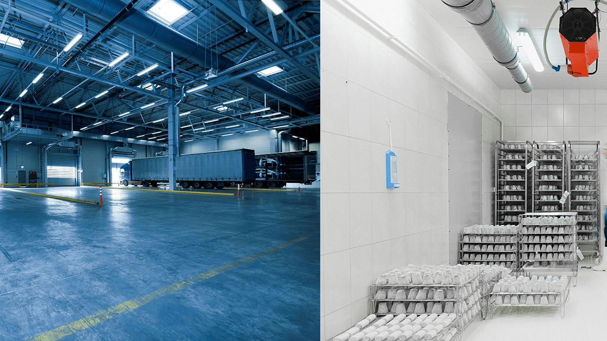 Temperaturno mapiranje skladišnog prostora i rashladnih komora