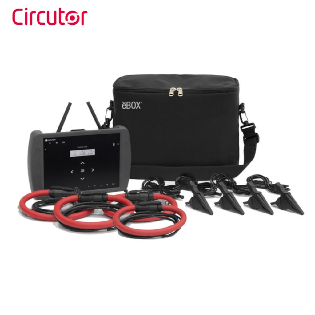 CIRCUTOR MYeBOX 1500 prikaz kompleta instrument plus strujna kliješta